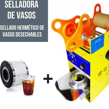 Vendo rollos para maquinas selladoras de vasos desechables..52517366 - Img 98832787