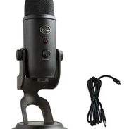 Microfono Logitech G Blue Yeti USB microfono – Blackout USB para PC - Img 56778651