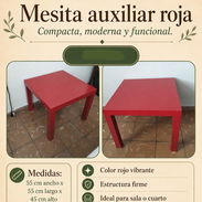 Mesa auxiliar,ideal para niños pequeños - Img 58213920