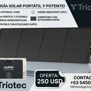 Panel solar plegable Oupes de 240W   250 - Img 58059499
