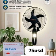 Ventilador recargable con pedestal - Img 56299898