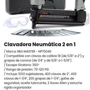 Clavadora Neumática 2 en 1. Nueva - Img 51172610