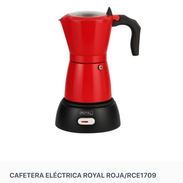 Cafetera eléctrica royal roja RCE1709 - Img 58161343