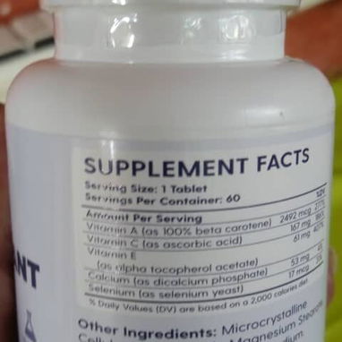 Vitaminas Antioxidantes - 2/2