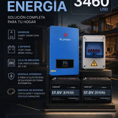 Combos de Inversores y Baterías Solares - 2/5