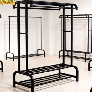 Percha metálica fuerte de doble estructura con capacidad hasta 70 kg (gu) - 3/4