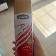 Pintura spray dorada - Img 55328469