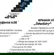 Breaker inteligente de 63A (medidor). Nuevo - Img 49270688
