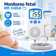 Doppler para escuchar latidos fetales para quien busca uso doméstico durante el embarazo - Img 57436757