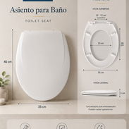 Asiento para baño o tapa de inodoro (cv) - Img 55945885