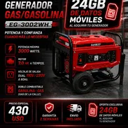 Planta de combustible y Gas Sankey EG-3002WH  de 3000 Watts  , Potencia Nominal 2.8 kW , Capacidad 15 L ,Voltaje 110 v / - Img 55267922