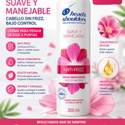 CREMA PARA PEINAR, ANTI-FRIZZ RIZOS HIDRATADOS, CONTROL CASPA, 300ML - Img 46571738