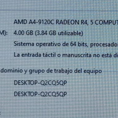 Laptop HP con 8h de duración de batería ideal para estos tiempos de apagón como también para trabajos de contabilidad. - 5/5