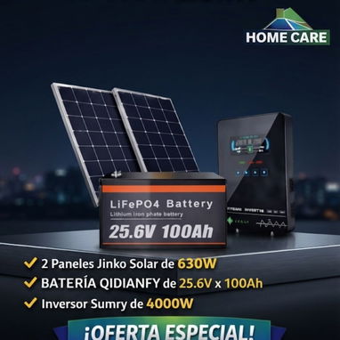 Kits solares - 3/8