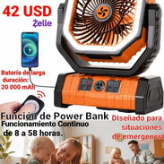 Ventilador recargable de 8 pulgadas F6 - Img 55266887