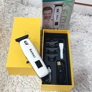 Máquina recargable de barberia profesional marca Kemei - Img 57727799