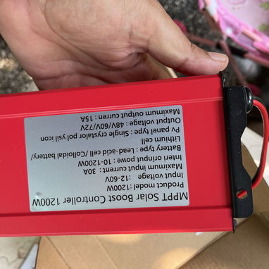 CONTROLADOR DE CARGA SOLAR MPPT - Img 124142483