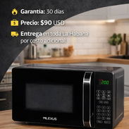 HORNO MICROONDAS MILEXUS 20L NEGRO - Img 55986753
