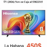 Hisense - 58" Class QD50 Hi-QLED Series 4K UHD,Smart Roku TV (2026) New en Caja al 53822315 - Img 56499100
