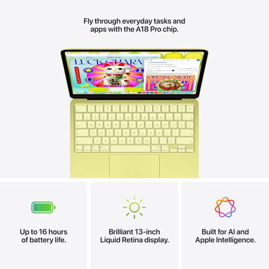 Portátil Apple MacBook Neo de 13 pulgadas (2026) con chip A18 Pro: Diseñado para IA y Apple Intelligence, pantalla Liqui - 4/6