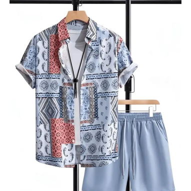 CONJUNTO DE CAMISA Y SHORT XL, XXL, 3XL - Img 122999241
