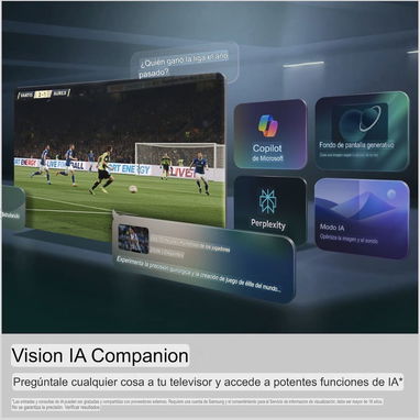 TV Samsung de 55” M70H Mini LED 4K UHD 2026 con AI incorporado - 9/10
