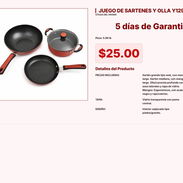 JUEGO DE SARTENES Y OLLA Y1298 . - Img 57749399