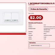 INTERRUPTOR DOBLE S.P.C . - Img 57564153