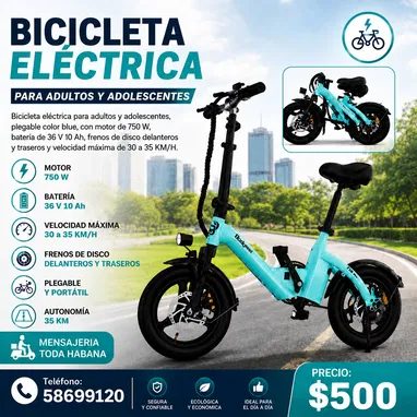 Bicicletass y Scooter Eléctrica Plegable - Img 125492418