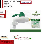 Llave PVC 1/2 para jardín 1000 cup - Img 56208516