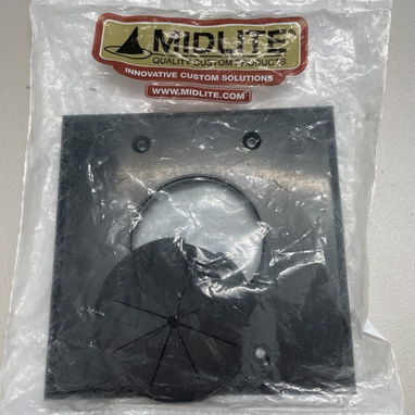 Placa de Pared Midlite 2GBK-GR2 Wireport – Gestión de Cables Profesional - Img 126330660