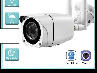 CAMARA VIGILANCIA bullet IP 5MP alta resolución, 4X zoom, WiFI y cableada - Img main-image-45864120