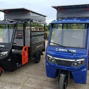 Triciclo Híbrido Zenith con Cabina y Panel Solar - Img 58459148