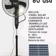 Ventilador recargable E &E - Img 53044606