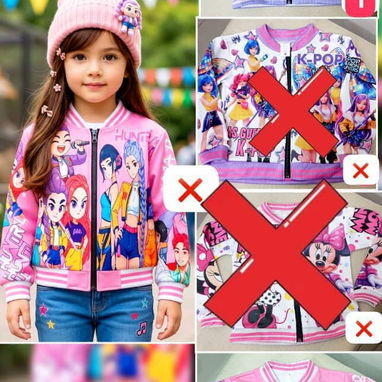 Chaquetas temáticas y de mezclilla para niños y niñas - 6/6