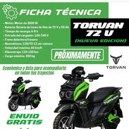 ⚡ ¡MOTO TORVAN 72V! ⚡🏍️NUEVAS LISTAS PARA ESTRENAR - Img 58240890