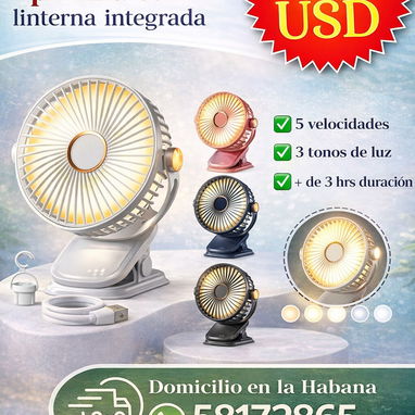 Ventiladores recargables - Img 122744132