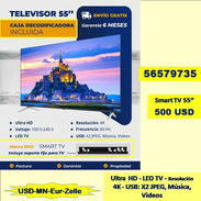 FG-SMART TV 55 pulgadas (caja decodificadora y soporte fijo) 500 USD (56579735)/Envio Gratis) (Gar. 6 meses) - Img 57101026