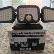Lámpara Solar LED de Pared (3 Cabezales) con Sensor de Movimiento - Img 55819592
