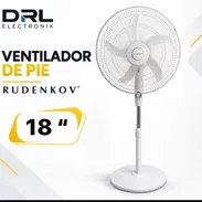 VENTILADORES RECARGABLES DE 16” DURACIÓN DE 6 A 8 HORAS. Transporte incluido 1 mes de garantía YBM/ ELectricity - Img 57869393