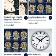Venta de relojes de pared y otros articulos de decoración para el hogar - Img 54742900
