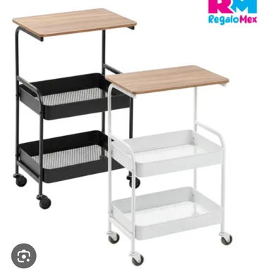 Organizador multifuncional de metal con ruedas ✅Medidas: 80 cm altura x 30 x 43 cm ancho 🏷️ $30 usd - Img 123338888