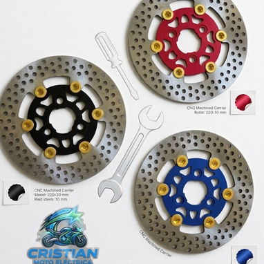 Piezas de moto , cargador 72v5a , puños qs , Timón robotico, pastillas RPM, etc - Img 123147192