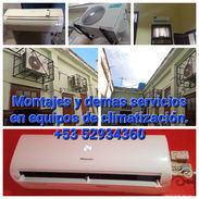 Carga de gas r410 Mantenimiento Reparación Montage Defectación split Técnico climatización - Img 56263357