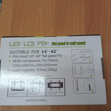 📺 SOPORTE FIJO 📺 PARA SU TV DE 14 A 42". MENSAJERÍA CON FACTURA Y GARANTÍA. TL 54833699 - Img 122010408