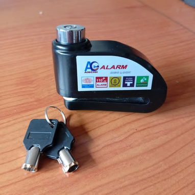 🚧 🔐 CANDADO DE DISCO CON ALARMA 8302 CON 2 LLAVES 🔐 🚧 - 4/6
