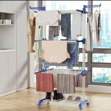 🏠 Tendedero Plegable Multifuncional  para su hogar. - 4/4