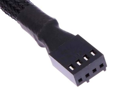 Cable divisor ventilador PC PWM 4 pin fan splitter - Img 56618662