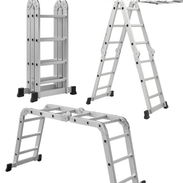 ESCALERA DE PLEGABLE de 3.7 m Y MULTIPROPÓSITO - Img 55886558