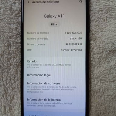 Samsung A11 - 2/6